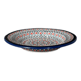 Plate, Round, Soup, 9.25" in "Beaded Turquoise" by Zaklady | Y1419A-DU203