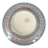 Plate, Round, Soup, 9.25" in "Beaded Turquoise" by Zaklady | Y1419A-DU203