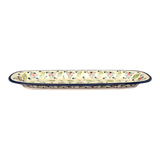 Platter, Oval, 17.5" x 6" in "Mountain Flower" by Zaklady | Y1430A-A1109A