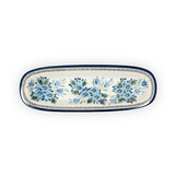 Platter, Oval, 17.5" x 6" in "Julie's Garden" by Zaklady | Y1430A-ART165