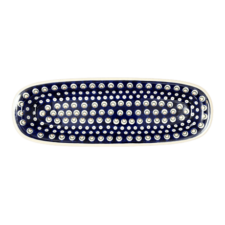 Platter, Oval, 17.5" x 6" in "Peacock Burst" by Zaklady | Y1430A-D487