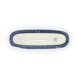 Platter, Oval, 17.5" x 6" in "Grecian Dot" by Zaklady | Y1430A-D923