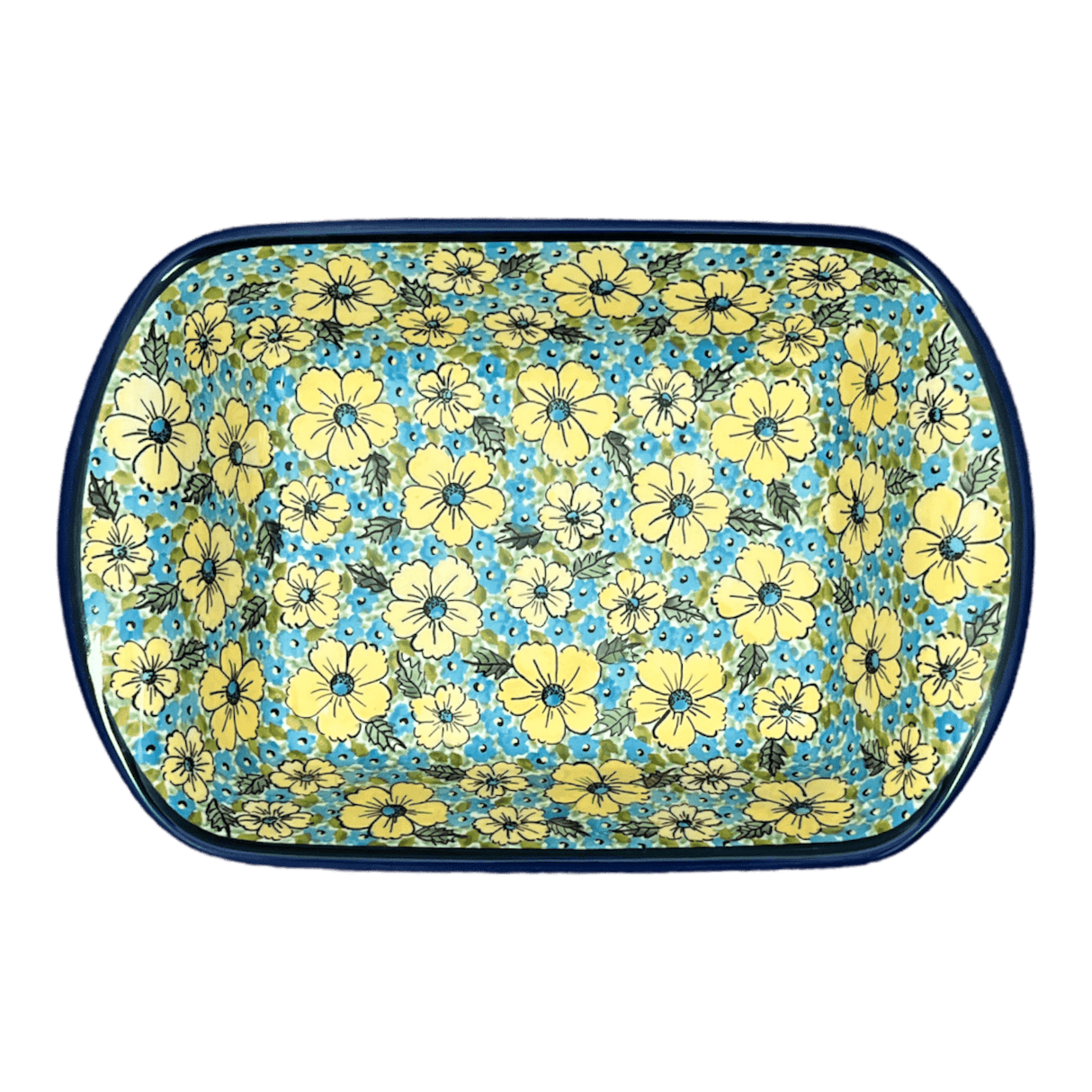 Pan, Lasagna, Handles, 9.25" x 14" in "Sunny Meadow" by Zaklady | Y1445A-ART332