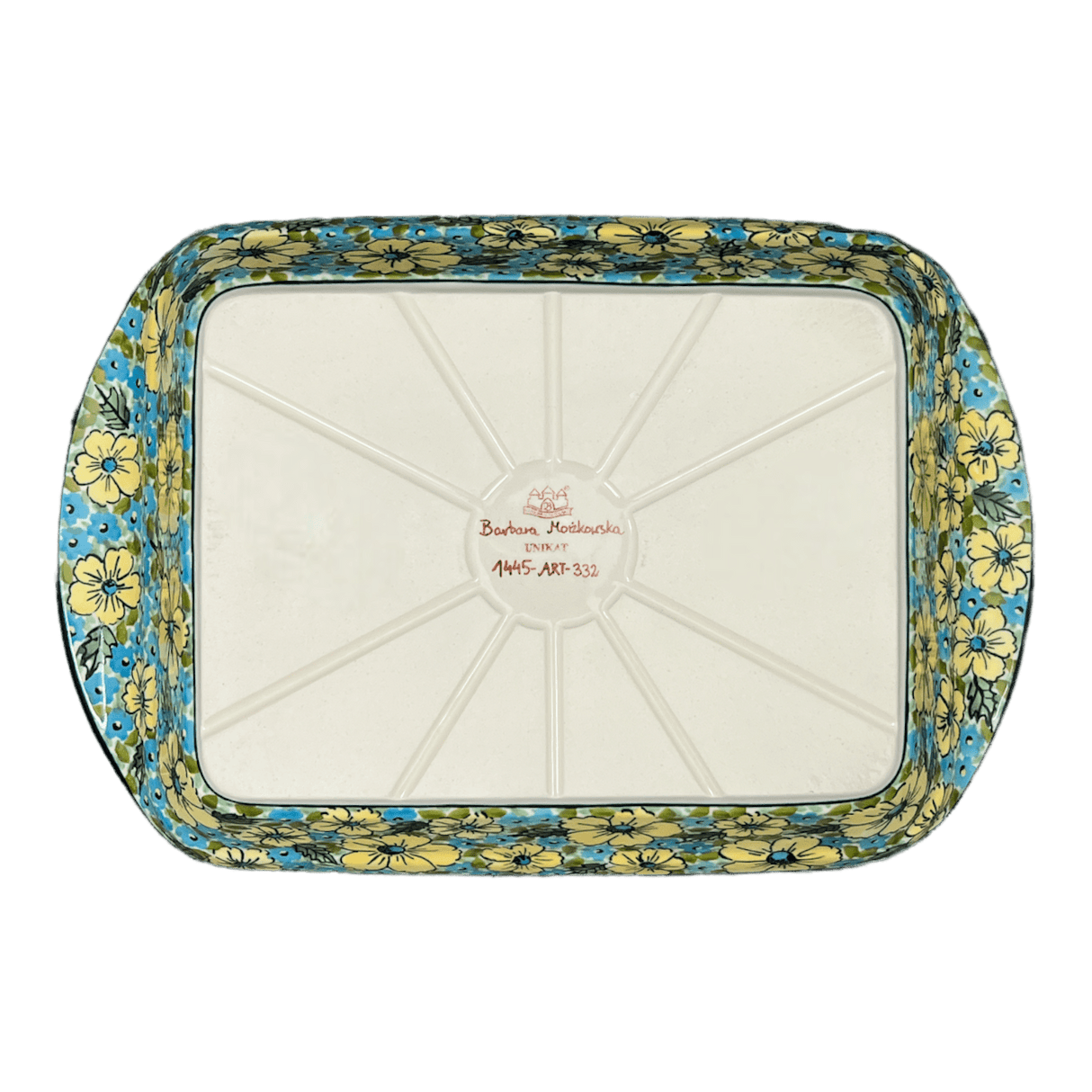 Pan, Lasagna, Handles, 9.25" x 14" in "Sunny Meadow" by Zaklady | Y1445A-ART332