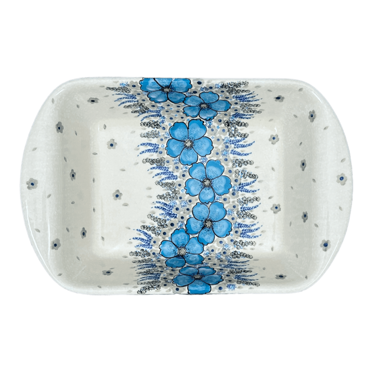 Pan, Lasagna, Handles, 9.25" x 14" in "Something Blue" by Zaklady | Y1445A-ART374