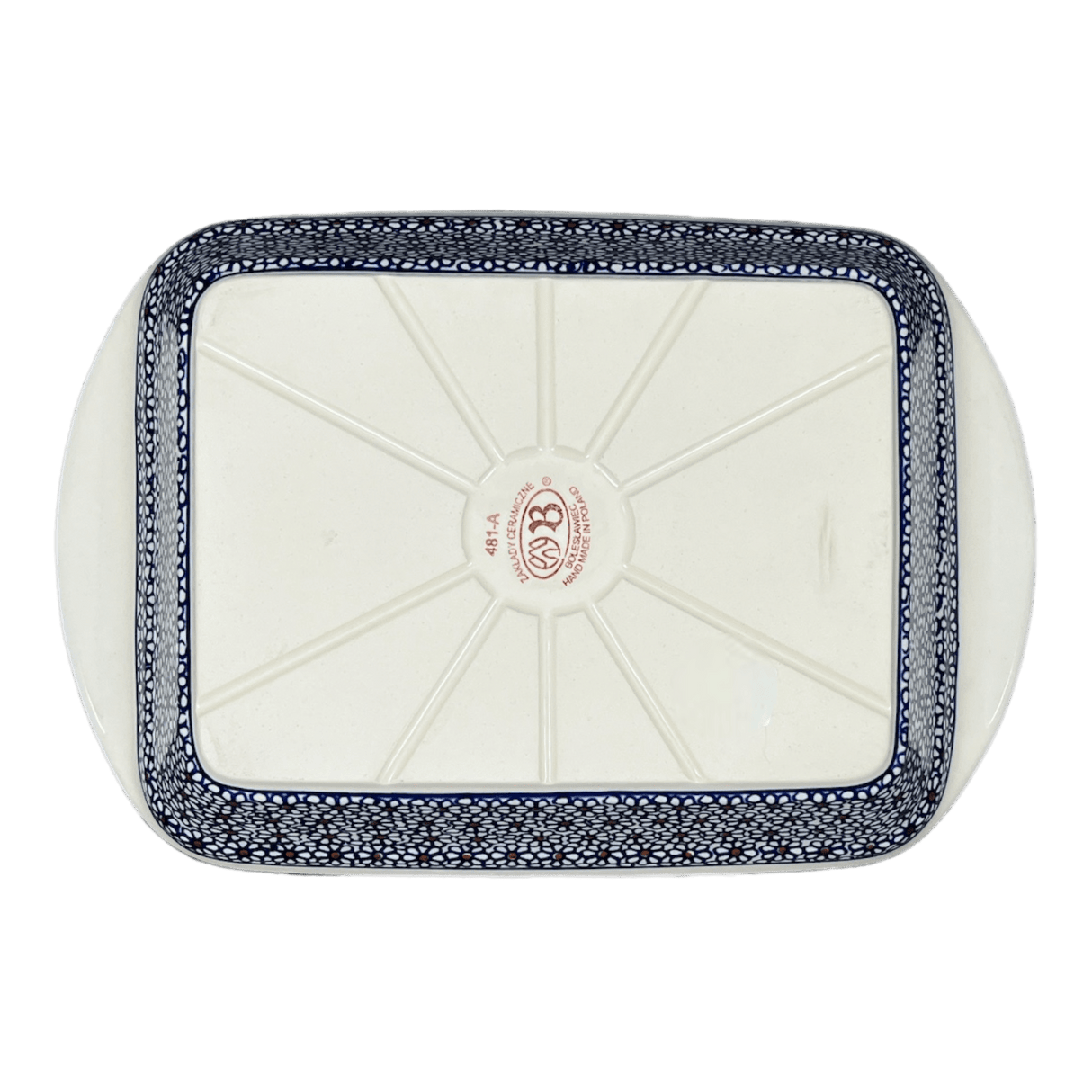 Pan, Lasagna, Handles, 9.25" x 14" in "Ditsy Daisies" by Zaklady | Y1445A-D120