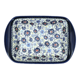 Pan, Lasagna, Handles, 9.25" x 14" in "Floral Explosion" by Zaklady | Y1445A-DU126