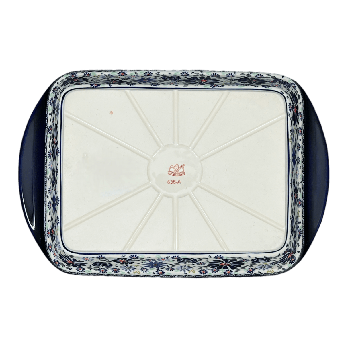 Pan, Lasagna, Handles, 9.25" x 14" in "Floral Explosion" by Zaklady | Y1445A-DU126