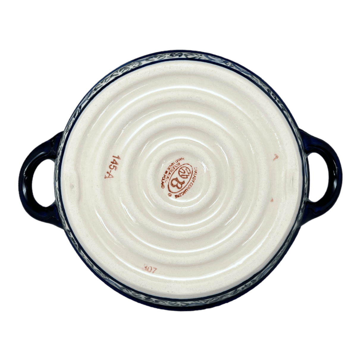 Dish, Stew, Round, 7.5" in "Spring Swirl" by Zaklady | Y1454A-A1073A