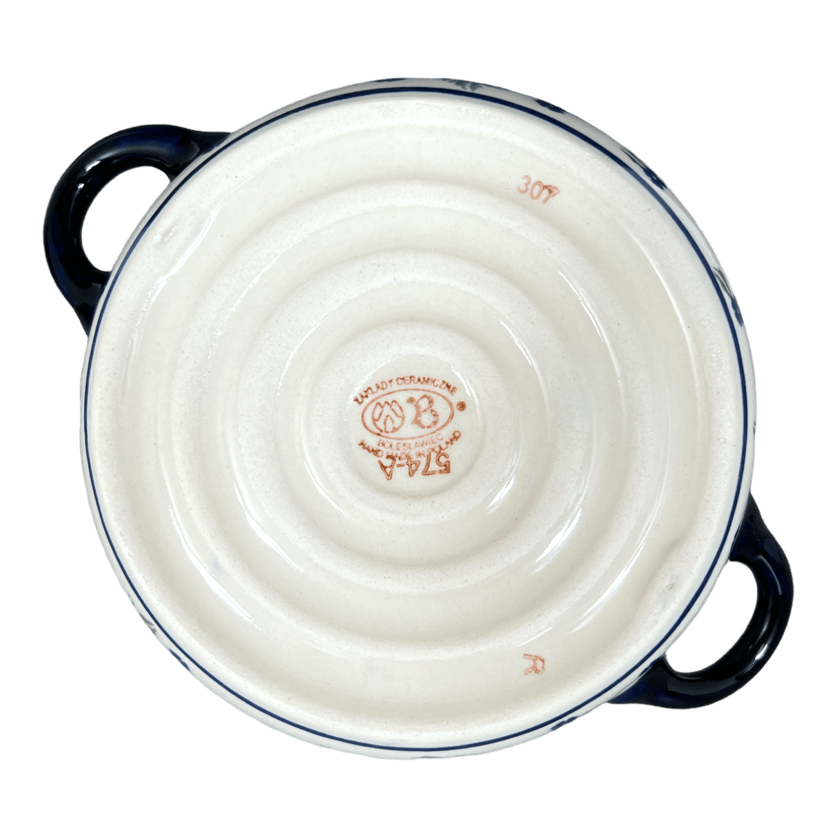 Dish, Stew, Round, 7.5" in "Mountain Flower" by Zaklady | Y1454A-A1109A