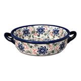 Dish, Stew, Round, 7.5" in "Swirling Flowers" by Zaklady | Y1454A-A1197A