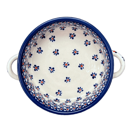 Dish, Stew, Round, 7.5" in "Falling Blue Daisies" by Zaklady | Y1454A-A882A