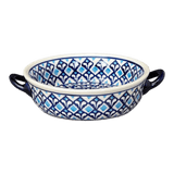 Dish, Stew, Round, 7.5" in "Mosaic Blues" by Zaklady | Y1454A-D910