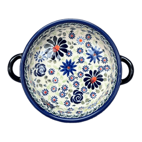 Dish, Stew, Round, 7.5" in "Floral Explosion" by Zaklady | Y1454A-DU126