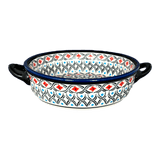 Dish, Stew, Round, 7.5" in "Beaded Turquoise" by Zaklady | Y1454A-DU203