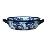 Dish, Stew, Round, 7.5" in "Garden Party Blues" by Zaklady | Y1454A-DU50