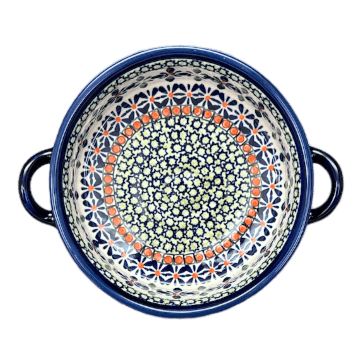 Dish, Stew, Round, 7.5" in "Emerald Mosaic" by Zaklady | Y1454A-DU60