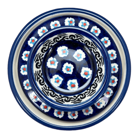 Butter Crock, 4.5" x 3.5" in "Climbing Aster" by Zaklady | Y1512-A1145A