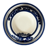 Butter Crock, 4.5" x 3.5" in "Blue Floral Vines" by Zaklady | Y1512-D1210A