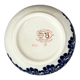 Butter Crock, 4.5" x 3.5" in "Blue Floral Vines" by Zaklady | Y1512-D1210A