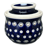 Butter Crock, 4.5" x 3.5" in "Peacock Burst" by Zaklady | Y1512-D487