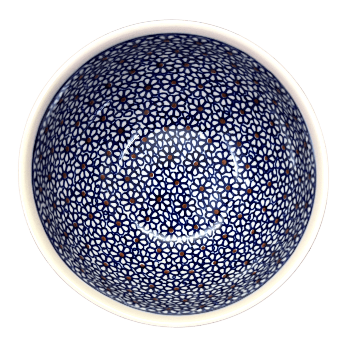 Bowl, Round, Deep, 6.25" in "Ditsy Daisies" by Zaklady | Y1755A-D120