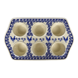 Muffin Pan in "Rooster Blues" by Zaklady | Y1778-D1149