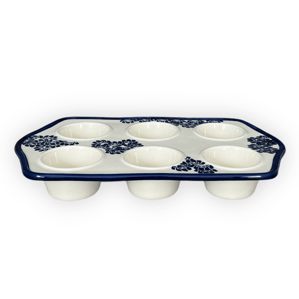 Muffin Pan in "Blue Floral Vines" by Zaklady | Y1778-D1210A