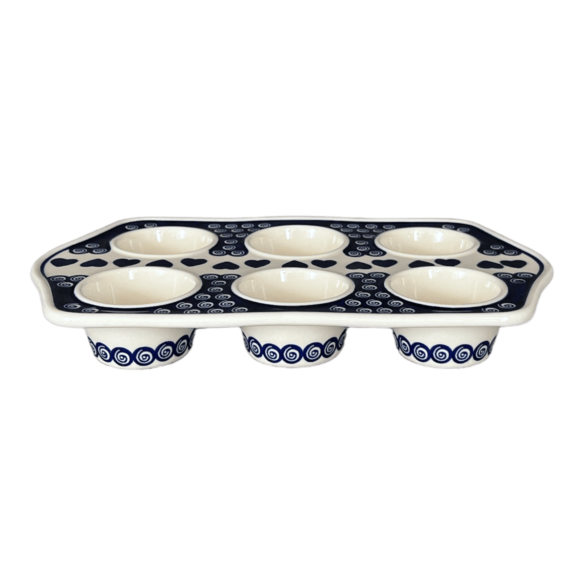 Muffin Pan in "Swirling Hearts" by Zaklady | Y1778-D467