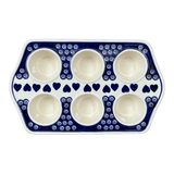 Muffin Pan in "Swirling Hearts" by Zaklady | Y1778-D467