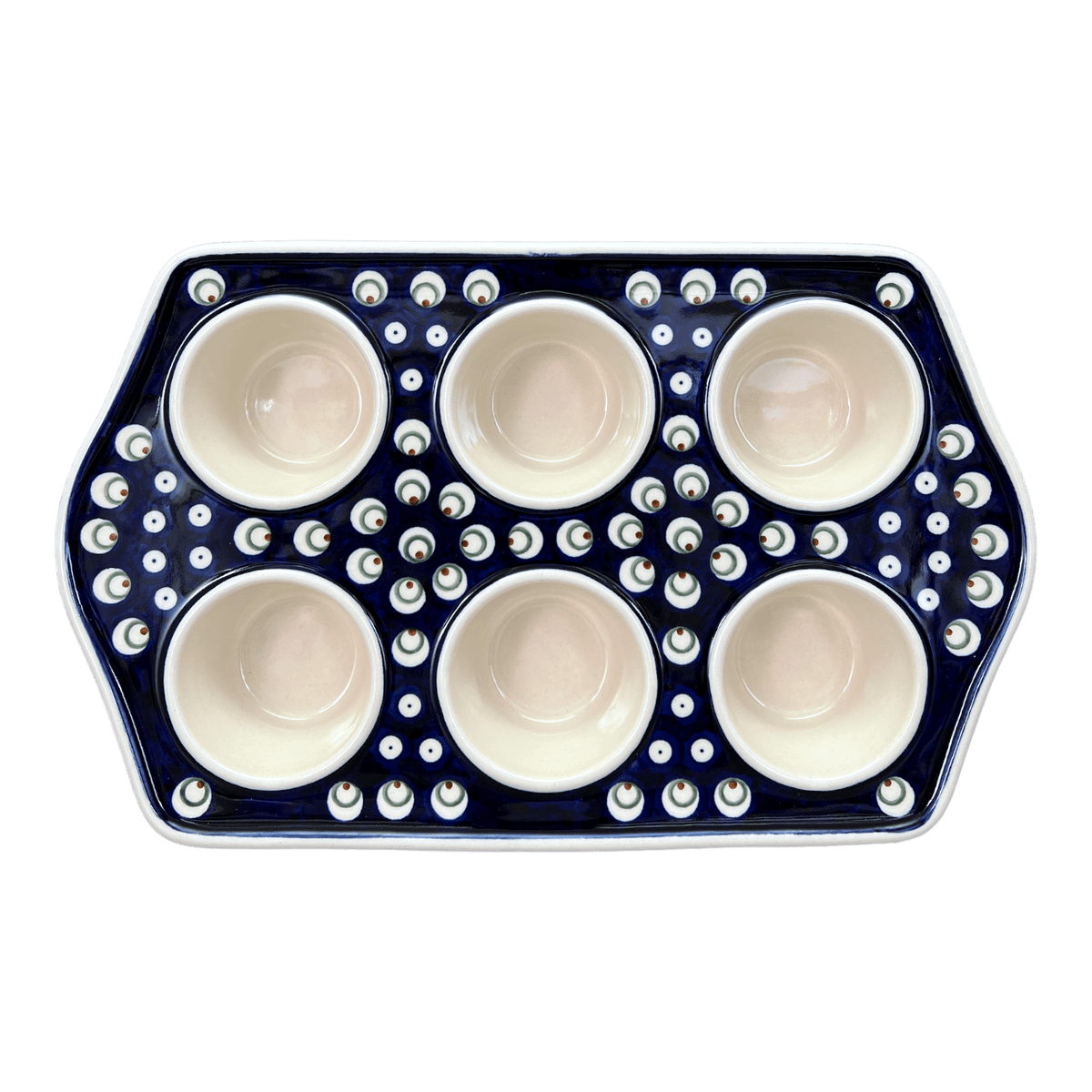 Muffin Pan in "Peacock Burst" by Zaklady | Y1778-D487