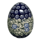 Decorative Egg, Painted, 4.5" in "Spring Swirl" by Zaklady | Y1807O2-A1073A