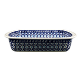 Baker, Small Lasagna, 8" x 12.5" in "Mosaic Blues" by Zaklady | Y1826A-D910
