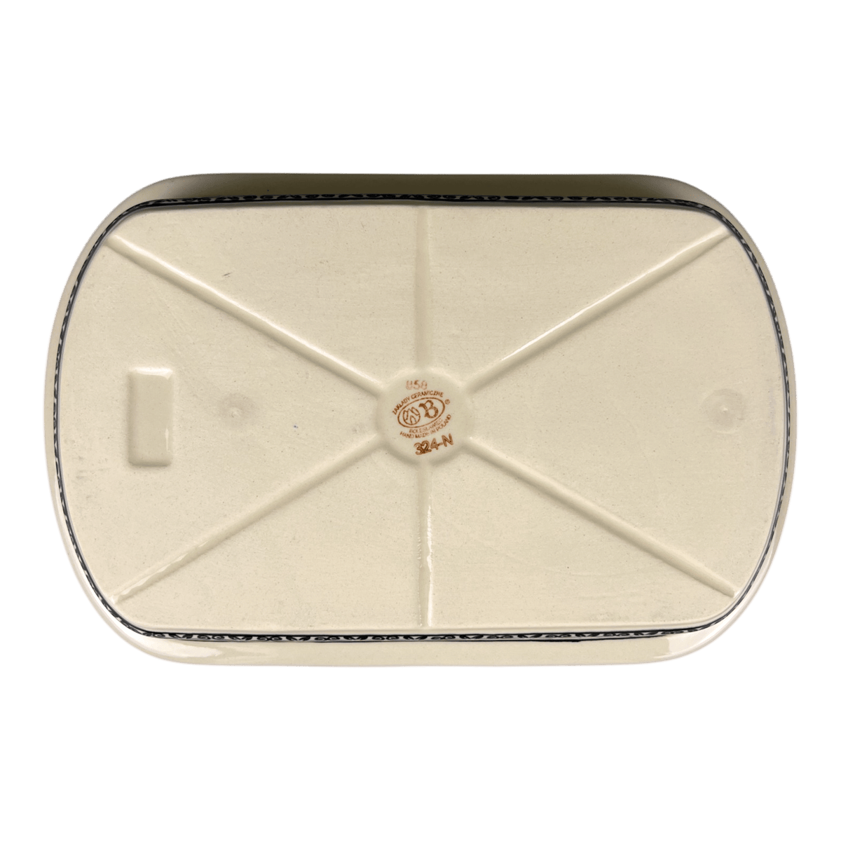 Baker, Small Lasagna, 8" x 12.5" in "Midnight Lace" by Zaklady | Y1826A-D941