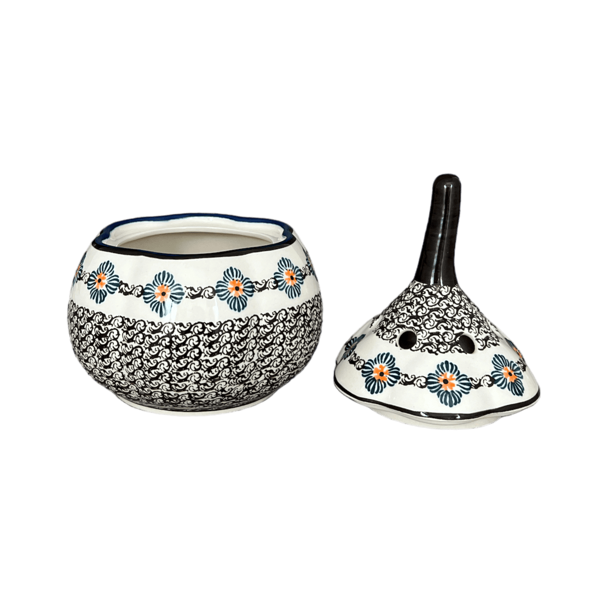 Garlic Keeper, 8.5" Large in "Mesa Verde Midnight" by Zaklady | Y1835-A1159A