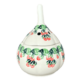 Garlic Keeper, 8.5" Large in "Raspberry Delight" by Zaklady | Y1835-D1170