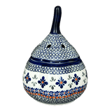 Garlic Keeper, 8.5" Large in "Emerald Mosaic" by Zaklady | Y1835-DU60