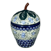 Polish Pottery Strawberry Canister (Spring Swirl) | Y1873-A1073A at PolishPotteryOutlet.com