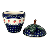 Canister, Strawberry, 8" in "Strawberry Dot" by Zaklady | Y1873-A310A