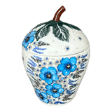 Canister, Strawberry, 8" in "Something Blue" by Zaklady | Y1873-ART374