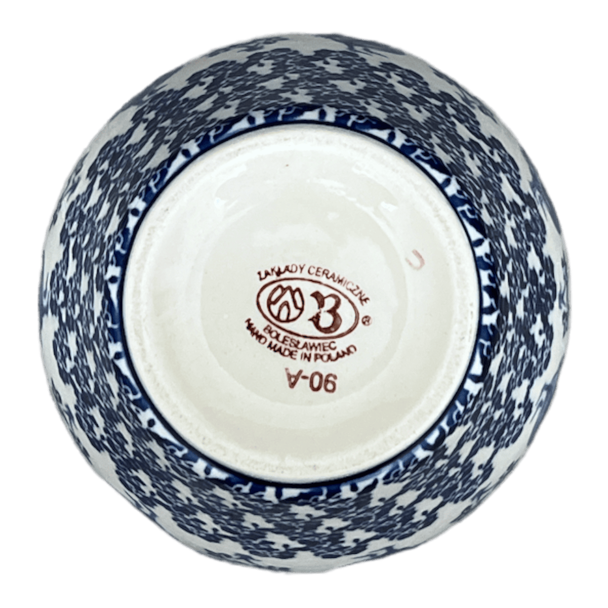 Canister, Strawberry, 8" in "Rooster Blues" by Zaklady | Y1873-D1149