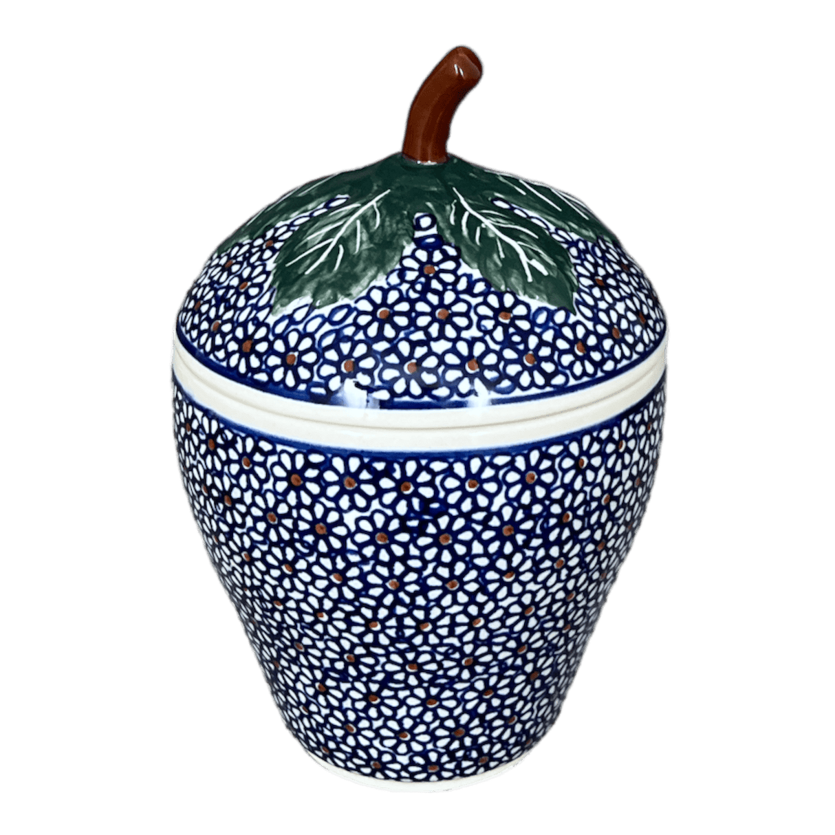 Canister, Strawberry, 8" in "Ditsy Daisies" by Zaklady | Y1873-D120