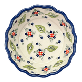 Bowl, Round, Scalloped, 6.25" in "Mountain Flower" by Zaklady | Y1891A-A1109A