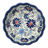 Bowl, Round, Scalloped, 6.25" in "Floral Explosion" by Zaklady | Y1891A-DU126