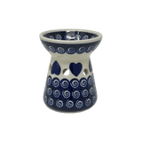 Aromatherapy Warmer, Small 4" in "Swirling Hearts" by Zaklady | Y1913-D467