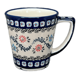 Mug, Tulip, 14 oz in "Climbing Aster" by Zaklady | Y1920-A1145A