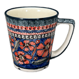 Mug, Tulip, 14 oz in "Exotic Reds" by Zaklady | Y1920-ART150