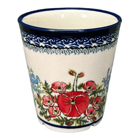 Mug, Tulip, 14 oz in "Floral Crescent" by Zaklady | Y1920-ART237