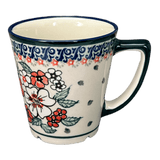 Mug, Tulip, 14 oz in "Cosmic Cosmos" by Zaklady | Y1920-ART326