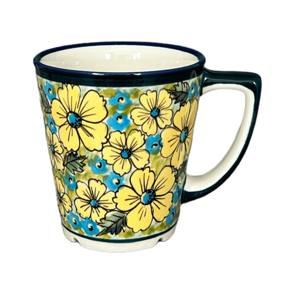 Mug, Tulip, 14 oz in "Sunny Meadow" by Zaklady | Y1920-ART332